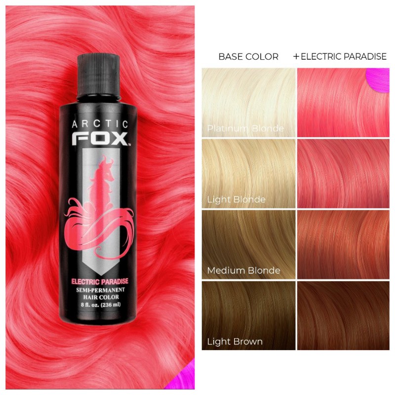 Красная краска для волос - Electric Paradise -  Arctic Fox