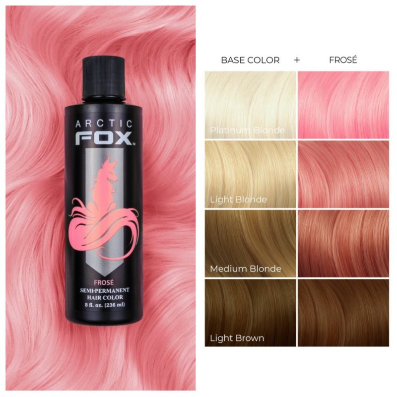 Розовая краска для волос - Frose -  Arctic Fox