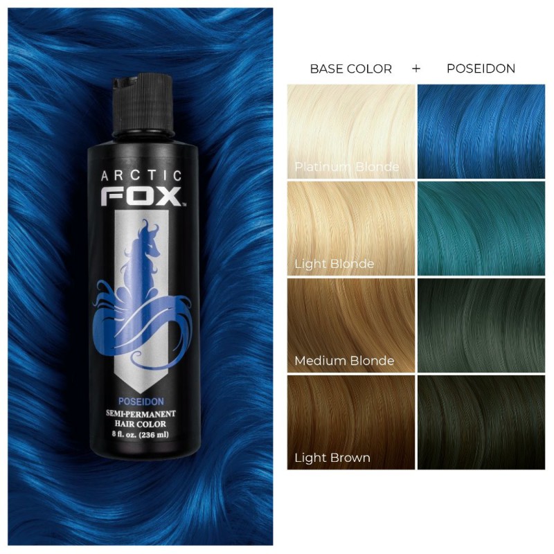 Синяя краска для волос - Poseidon -  Arctic Fox
