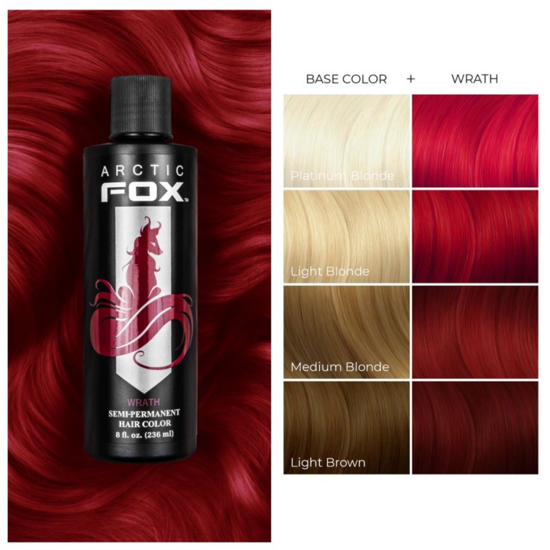 Краска для волос цвета махагон - Wrath -  Arctic Fox
