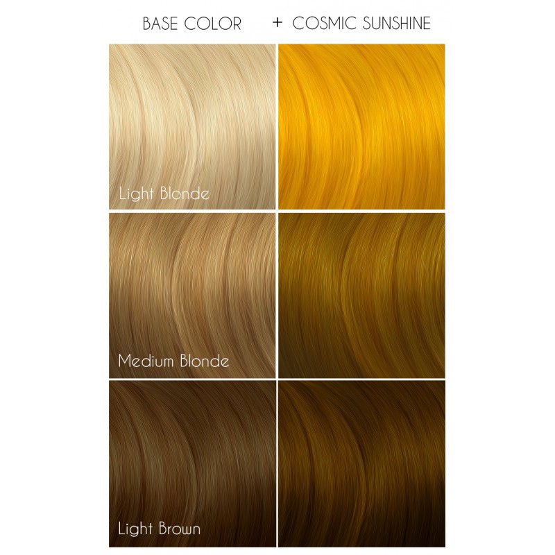 Желтая краска для волос - Cosmic Sunshine -  Arctic Fox