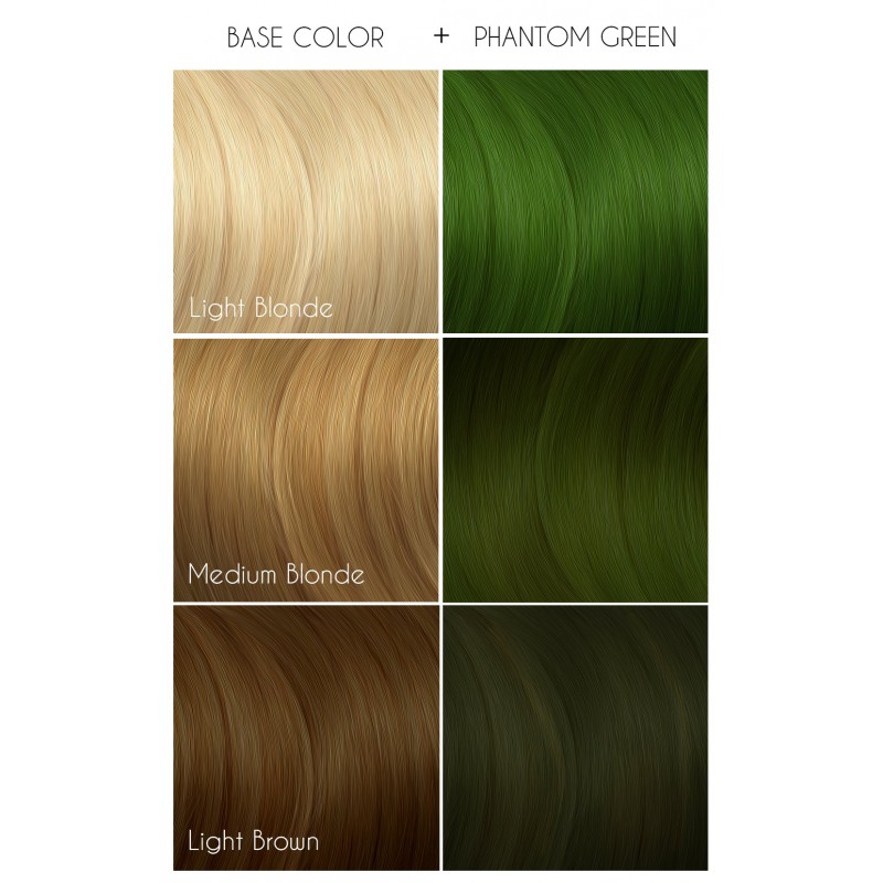 Зеленая краска для волос - Phantom Green -  Arctic Fox