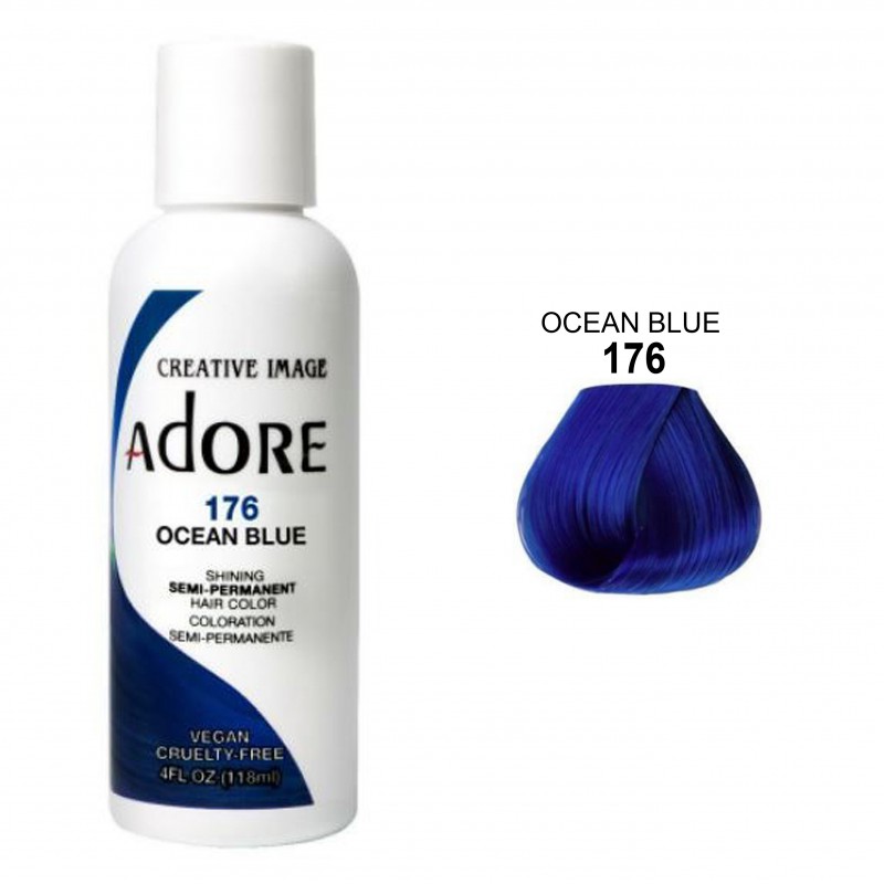 Краска для волос - Adore Dye - Ocean Blue