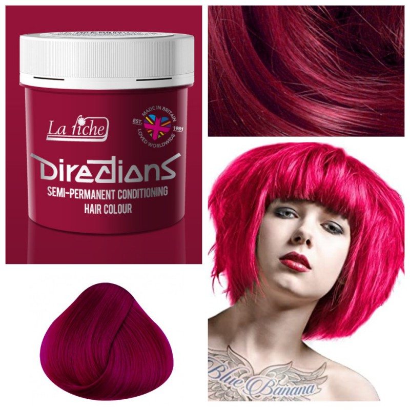 Тюльпаново-красная краска для волос Tulip - Directions