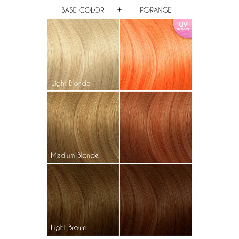Оранжевая краска для волос - Porange - Arctic Fox.