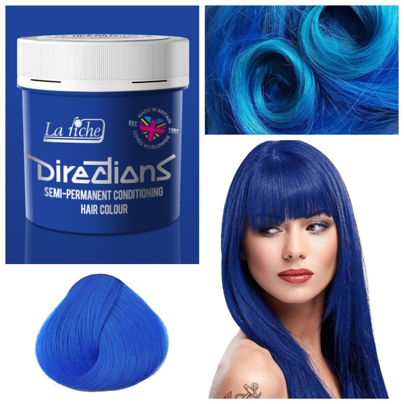 Что значит волосы синего цвета
