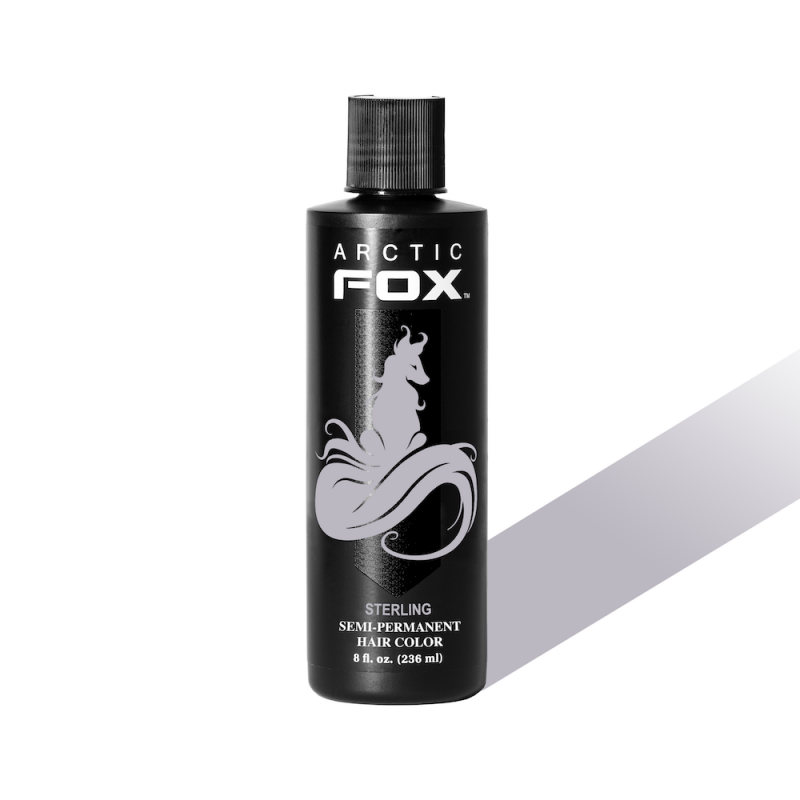 Пепельная краска для волос - Sterling Silver - Arctic Fox.